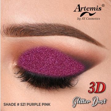 Artemis Glitter Dust Square - 521 Purple Pink