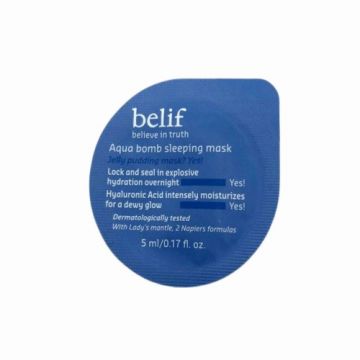Belif Aqua Bomb Sleeping Mask  5ml 0.17oz - MB - 8801051355048