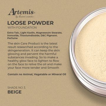Artemis Loose Powder - Beige 3