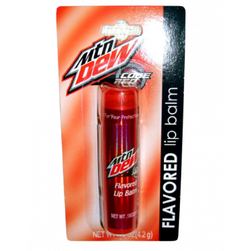 Mtn Dew Code Red Flavored Lip Balm - 3.4g