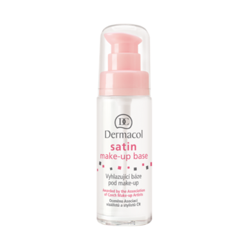 The smoothing Satin Make-up Base fills and erases wrinkles, fine lines and pores and prevents make-up from accumulating in the wrinkles